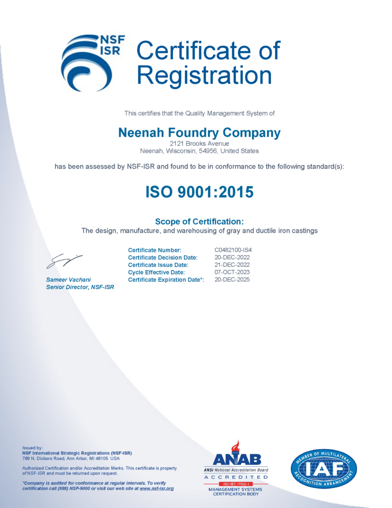ISO 9001 Form